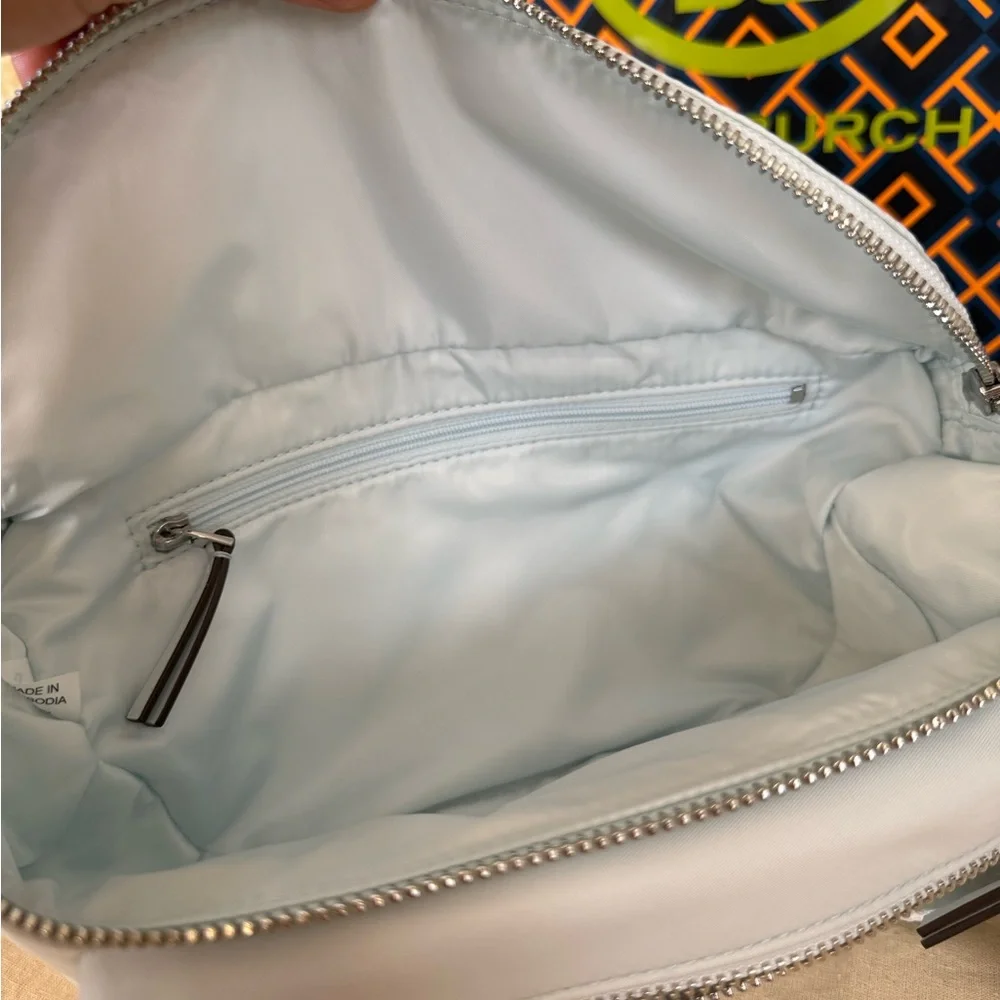 New, Tory Burch nylon summit belt bag with silver hardware - Picture 6 of 11